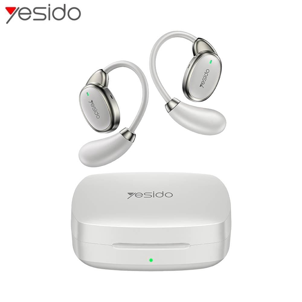Yesido Écouteurs Sans Fil Traduction Instantanée – Application Dédiée, Son HD, 30+ Langues, IPX5, USB-C